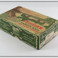 Pflueger Black Body Red Head Globe In Box