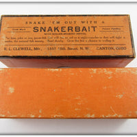 R.L. Clewel Red & Yellow Snakerbait In Correct Box