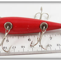 Pflueger Solid Red Five Hook Neverfail Minnow 3181