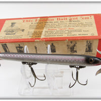 Heddon Zinc Eye Shiner Scale Torpedo Spook In Correct Box 9130 P