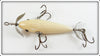 Pflueger Solid White Three Hook Neverfail Minnow 3180