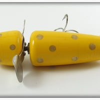 Pflueger Yellow Gold Spots Globe In Box