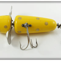 Pflueger Yellow Gold Spots Globe In Box