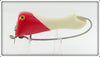 Anderson Bait Co Red & White Weedless Minnow