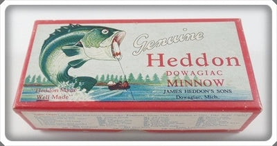Vintage Heddon Basser Spook Lure Box 9859L