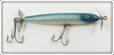 Vintage Creek Chub Blue Flash Silver Sides Lure 1734 