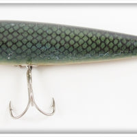 Vintage Heddon Blue Scale Zaragossa Lure 6509X 