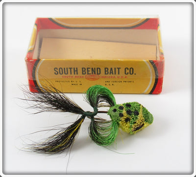 South Bend Fly Rod Oreno Hair Frog In Box