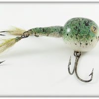 Vintage E.L. Jacobs Green Polly Frog Lure