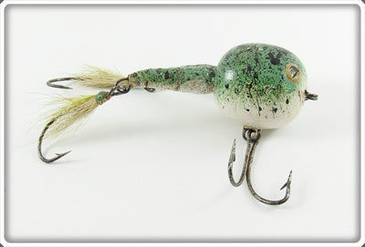 Vintage E.L. Jacobs Green Polly Frog Lure