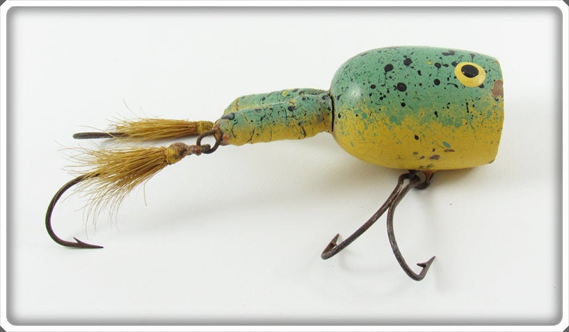 Jacobs Polly Frog Lure  Homemade fishing lures, Antique fishing