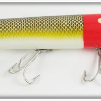 Heddon Red Head Shiner Scale Musky Lucky 13 Presentation Lure In Box