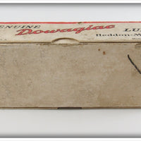 Heddon White With Red Eyes & Tail 150 Minnow In Box