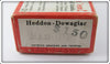 Heddon Black Pupil Bullfrog Crazy Crawler In Correct Box 2120 BF