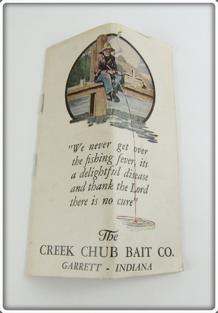 Vintage Creek Chub Frog Spot Weed Bug Lure In Box 2819 For Sale