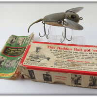 Heddon Vintage 2120 GM Grey Mouse Crazy Crawler Lure