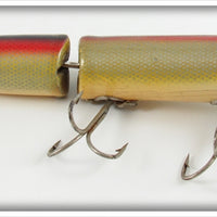 Vintage Heddon Rainbow Scale Jointed Vamp Lure 7309Z 