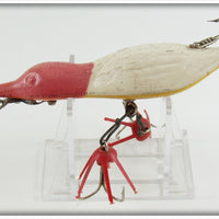 Hemingway Mfg Co Red & White Duck