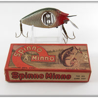 Vintage Uniline Mfg Corp Shiner Spinno Minno Lure In Box 504