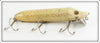 Vintage Heddon White With Silver Flitter Vamp Lure 7509