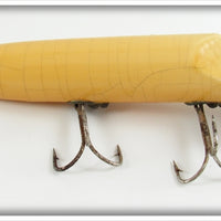 Vintage Heddon Solid White Vamp Lure 7500W