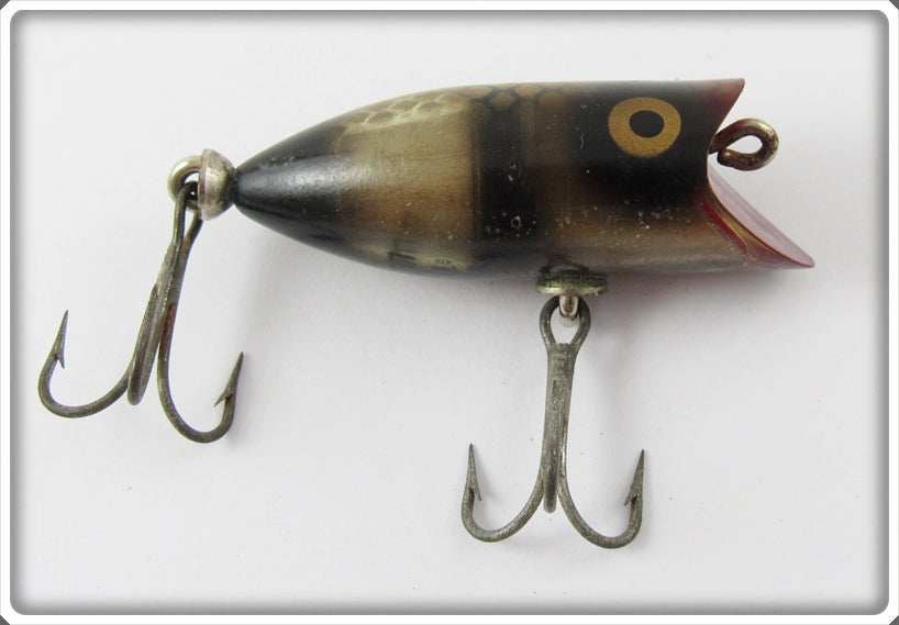 Heddon Fish Flash Gold Reflector Black Scale Tiny Lucky 13