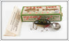 Vintage Creek Chub Frog Spot Flip Flap Lure In Box 4419