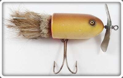 Vintage Marathon Bait Co. Brown Musk-E-Monk Lure