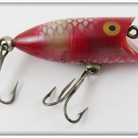 Heddon Fish Flash Silver Reflector Red Scale Tiny Lucky 13
