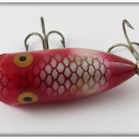 Heddon Fish Flash Silver Reflector Red Scale Tiny Lucky 13