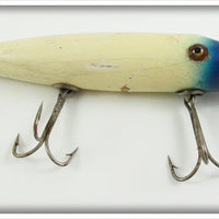 Vintage Creek Chub White With Blended Blue Head Pikie 710 Special Lure
