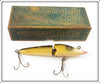 Moonlight Bait Co Gold Scale Jointed Pikaroon Lure In Box