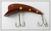 R-K Tackle Mahogany Hollowhead In Correct Box MAH