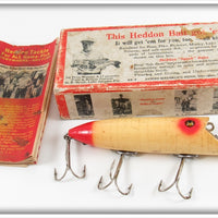 Vintage Heddon Luminous Basser Lure In Box 8502LUM