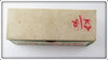Creek Chub Empty End Label Box For All Red Wiggler 112