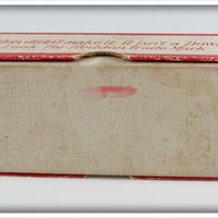 Heddon White With Red Eyes And Tail Vamp In Box 7502