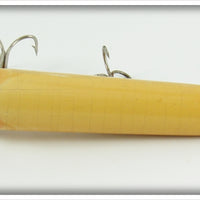 Heddon White With Red Eyes And Tail Vamp In Box 7502