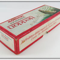 Heddon White With Red Eyes And Tail Vamp In Box 7502