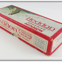 Heddon White With Red Eyes And Tail Vamp In Box 7502