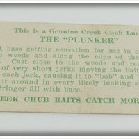 Creek Chub Silver Flash Deep Diving Pikie In Box 718DD