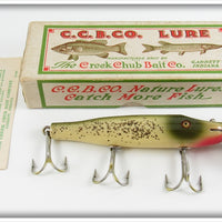 Creek Chub Silver Flash Deep Diving Pikie Lure In Box 718DD