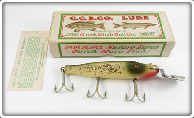 Creek Chub Silver Flash Deep Diving Pikie Lure In Box 718DD