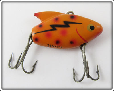 Vintage Heddon SO Spotted Orange Sonic Lure