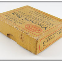 South Bend Red & White Vacuum Bait In Box With Paperwork