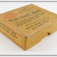 South Bend Red & White Vacuum Bait In Box With Paperwork