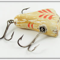 South Bend Red & White Vacuum Bait In Box With Paperwork