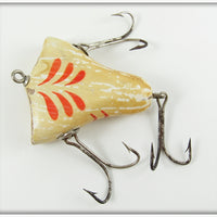 South Bend Red & White Vacuum Bait In Box With Paperwork