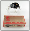 Vintage Heddon Black Shore Tiny Punkinseed Lure In Box 380XBW