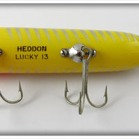 Heddon Yellow Shore Lucky 13 In Correct Box 2500 XRY