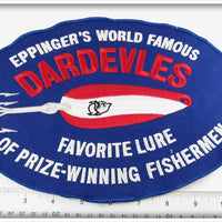 Vintage Lou Eppinger Dardevle Large Patch